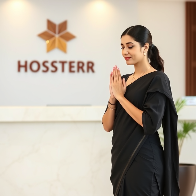 Front Desk Uniform Female Indian