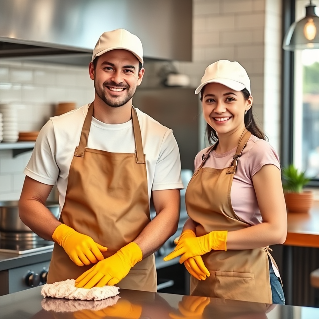 Cleaning staff Hospitality Uniforms 2