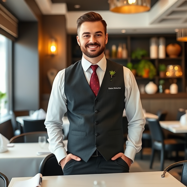 Busser Helper Hospitality Uniform