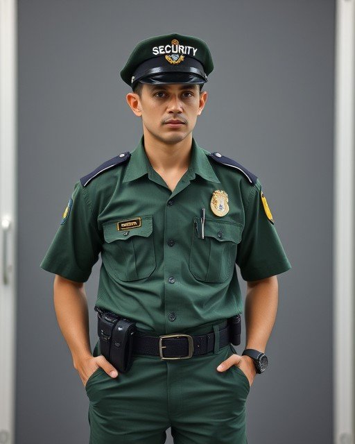 green security uniform